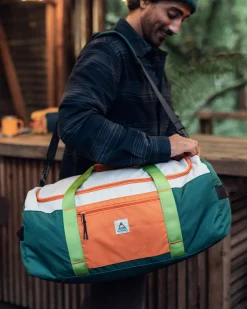 Boondocker Recycled 30L Duffel - Rain Forest Orange Multi