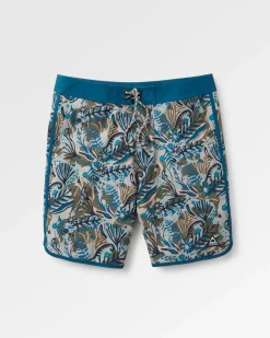 Breaks Recycled Boardshort - Abstract Seaweed Pistachio