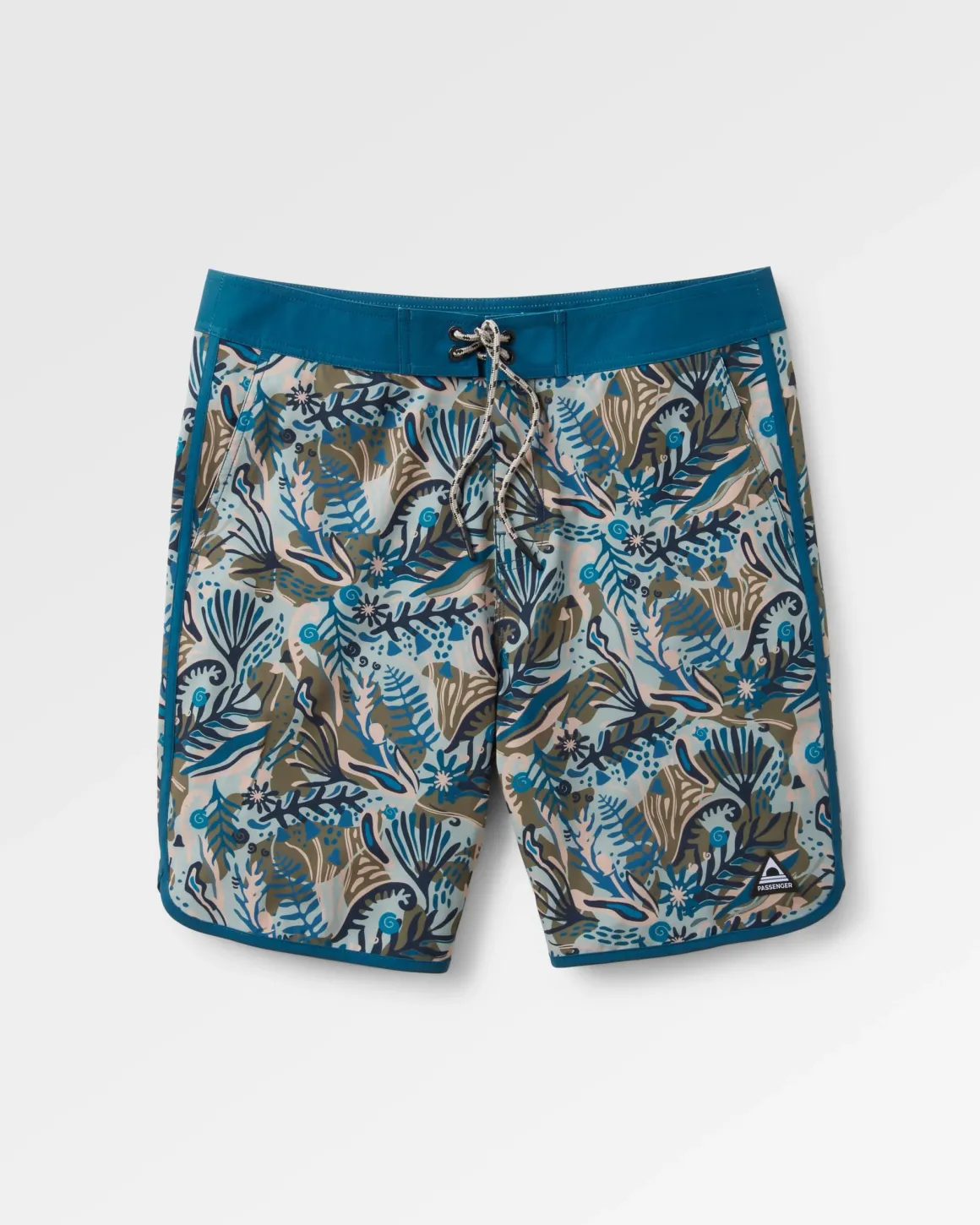 Breaks Recycled Boardshort - Abstract Seaweed Pistachio