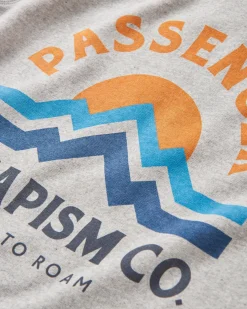 Breathe Recycled Cotton Long Sleeve Sweatshirt - Mid Grey Marl