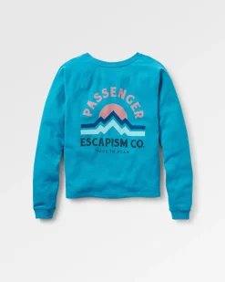 Breathe Recycled Cotton Sweatshirt - Bluejay