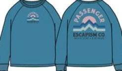 Breathe Recycled Cotton Sweatshirt - Bluejay