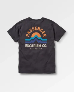 Breathe Recycled Cotton T-Shirt - Black