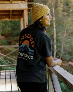 Breathe Recycled Cotton T-Shirt - Black