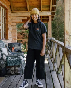 Breathe Recycled Cotton T-Shirt - Black