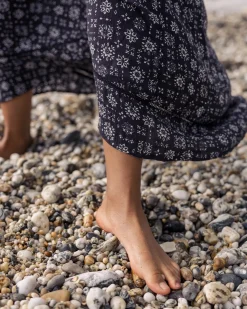 Breeze Maxi Dress - Simple Tile Faded Black