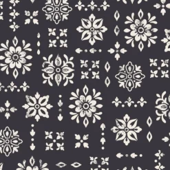 Breeze Maxi Dress - Simple Tile Faded Black