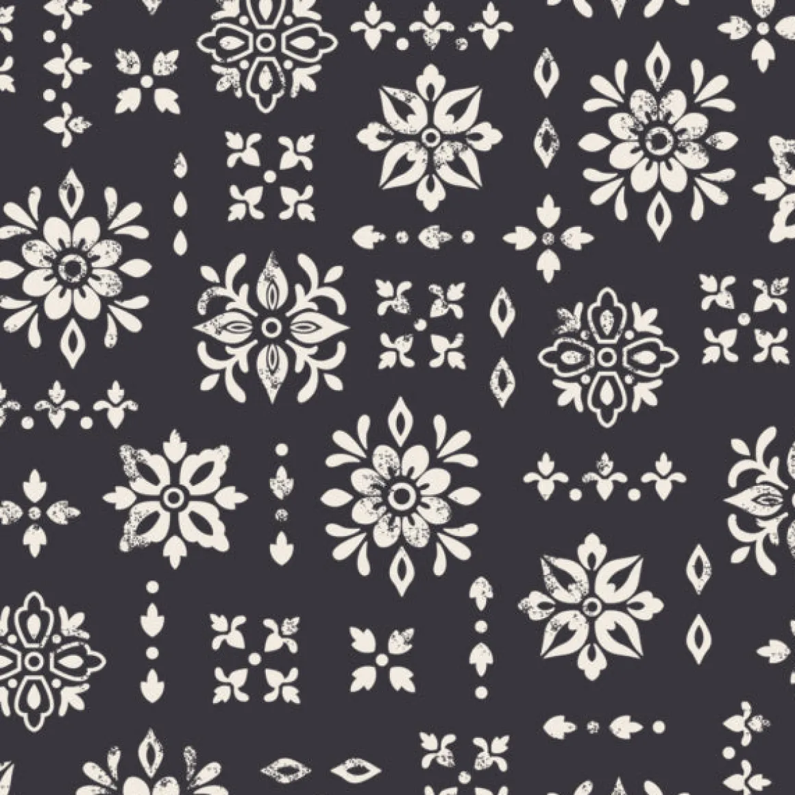 Breeze Maxi Dress - Simple Tile Faded Black