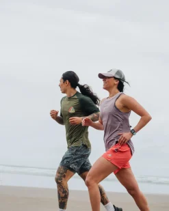 Breezy Recycled Active Tank Top - Berry Marl