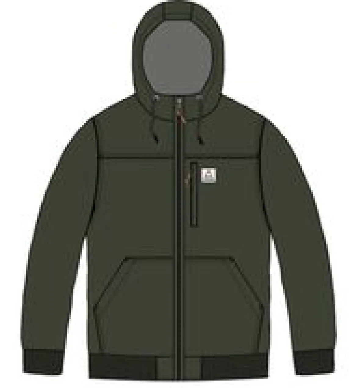 Bundoran Recycled Jacket - Fir Tree