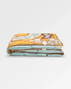 Cabin Recycled Sherpa Blanket - Seasonal Graphic/ Birch