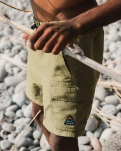 Cali Cargo Swim Short - Khaki