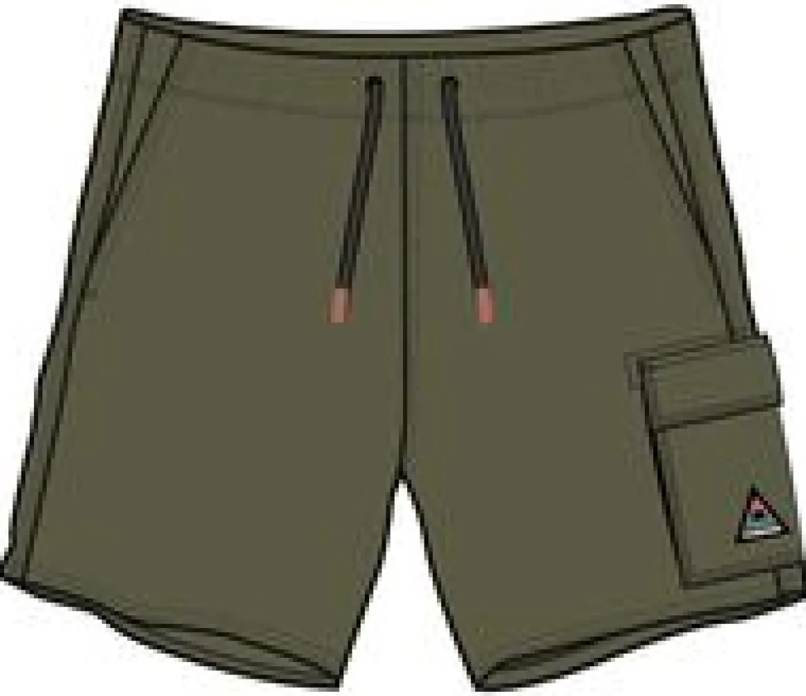 Cali Cargo Swim Short - Khaki