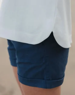 Carriso Organic Cotton Shorts - Dark Denim