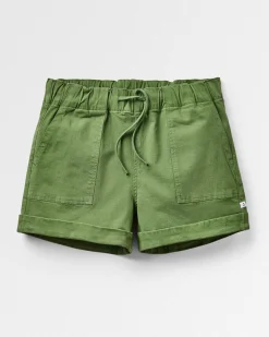 Carriso Organic Cotton Shorts - Vineyard Green