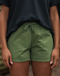 Carriso Organic Cotton Shorts - Vineyard Green