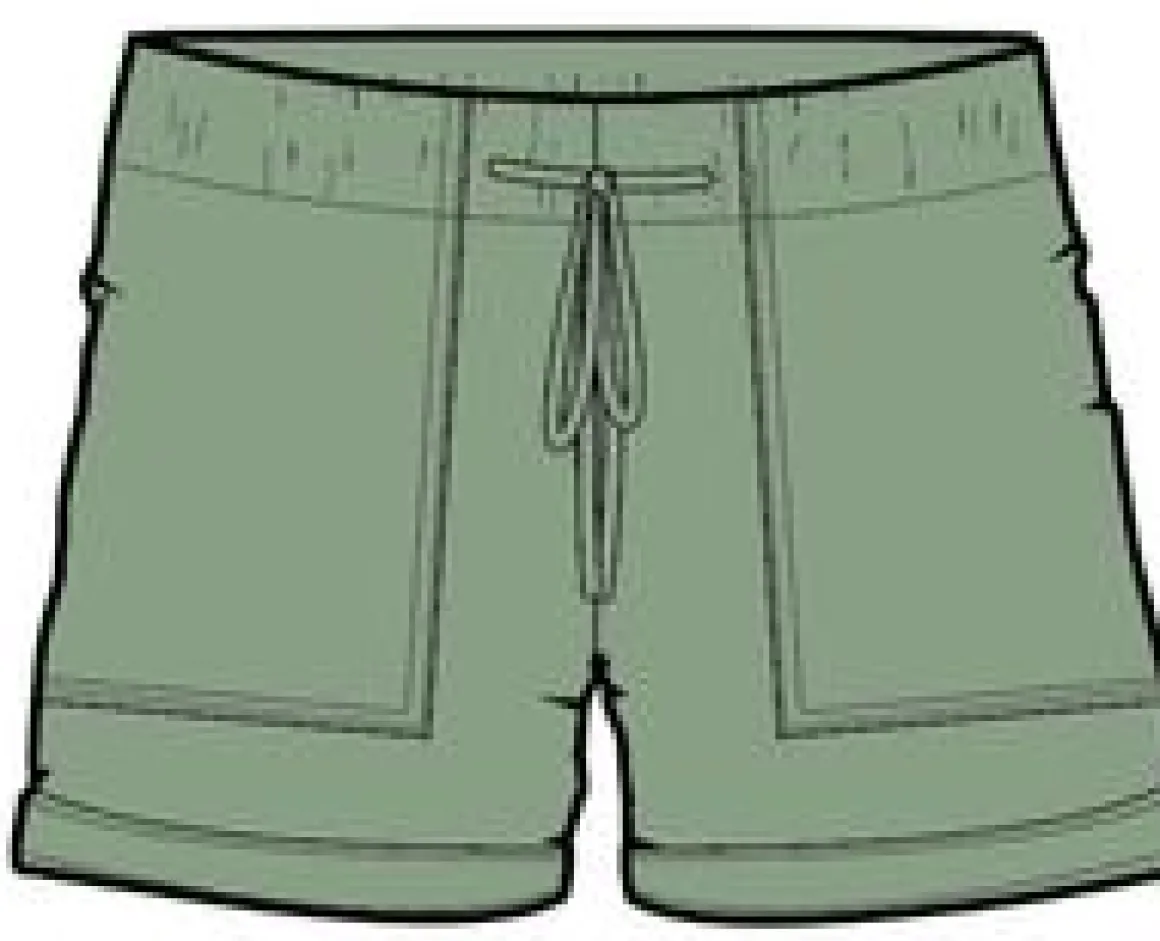 Carriso Organic Cotton Shorts - Vineyard Green