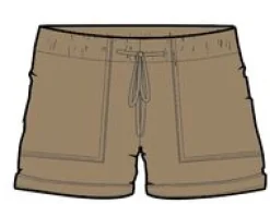 Carriso Organic Cotton Shorts - Biscuit