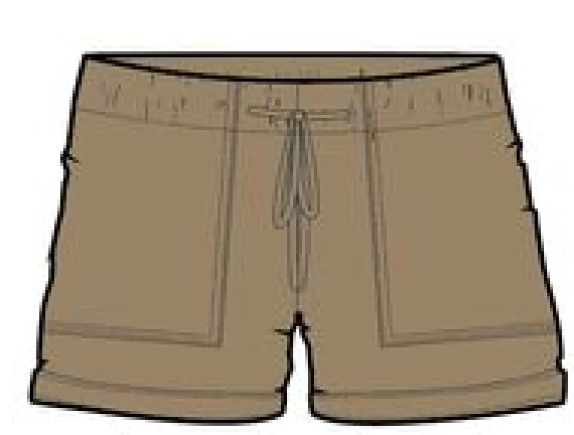 Carriso Organic Cotton Shorts - Biscuit