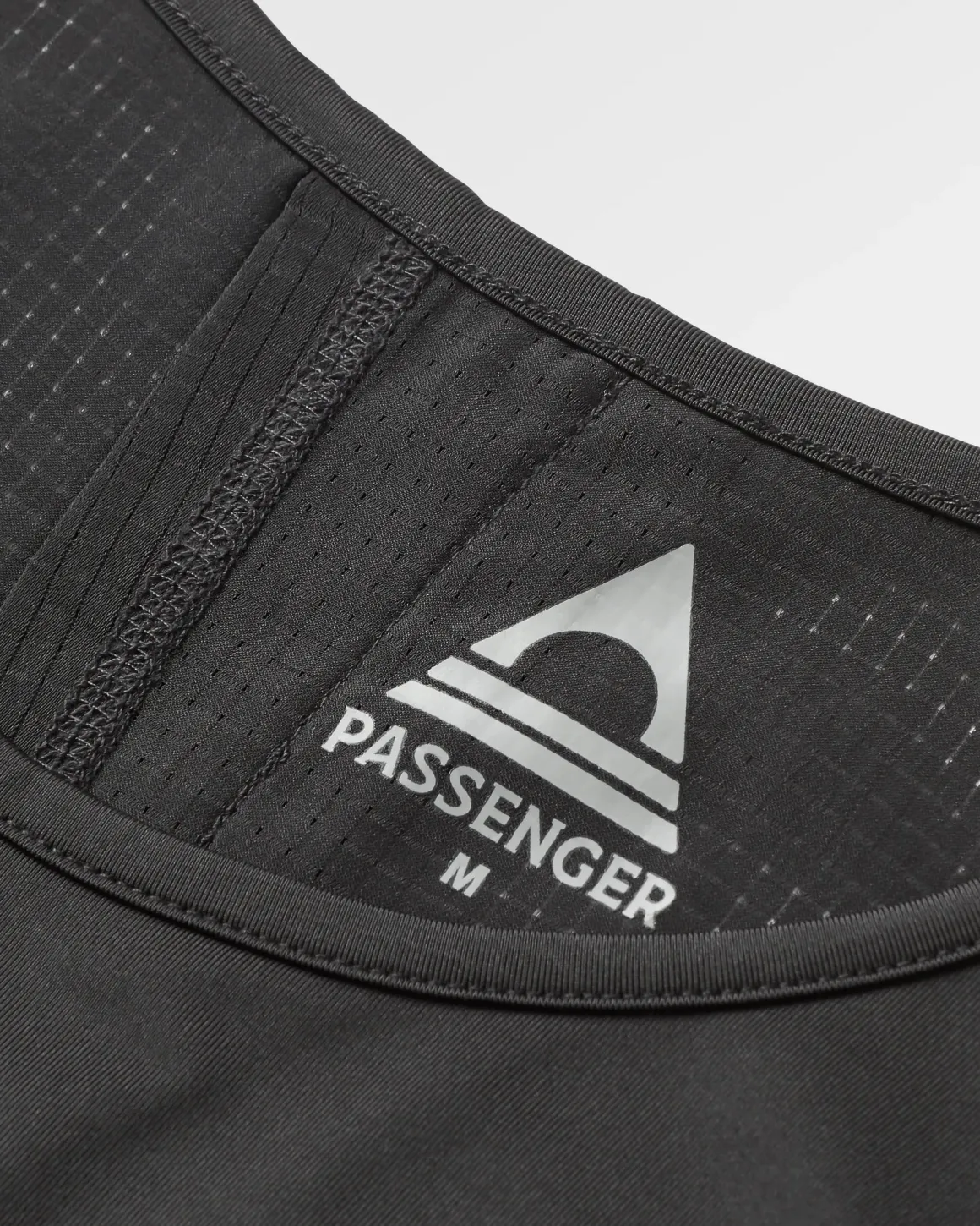 Chakra Tie Back Active Recycled T-Shirt - Black