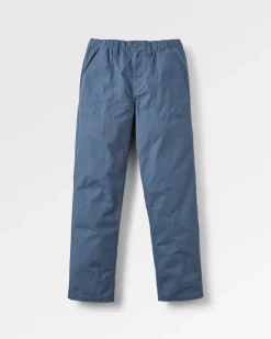 Chance Organic Cotton Trouser - Dusty Tidal