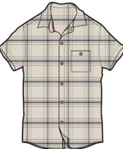 Chill Organic Cotton Check Long Sleeve Shirt - Birch