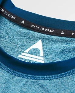 Classic Active Recycled T-Shirt - Blue Steel Marl