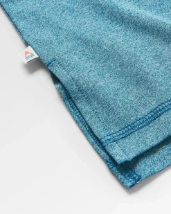 Classic Active Recycled T-Shirt - Blue Steel Marl