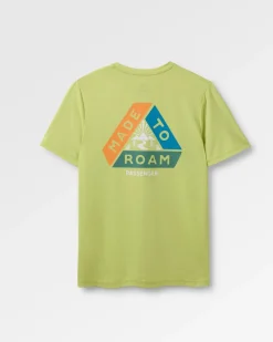 Classic Active Recycled T-Shirt - Lime Juice