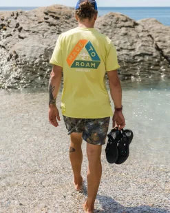 Classic Active Recycled T-Shirt - Lime Juice