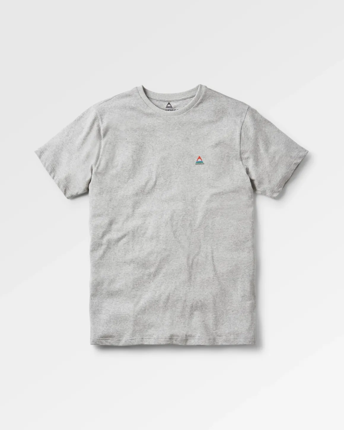 Classic Logo Recycled Cotton T-Shirt - Mid Gray Marl