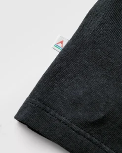 Classic Logo Recycled Cotton T-Shirt - Black