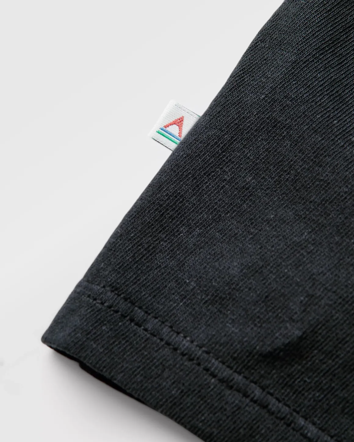 Classic Logo Recycled Cotton T-Shirt - Black