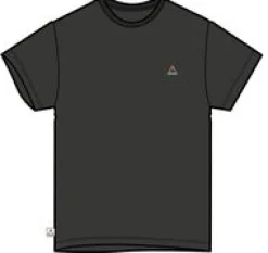 Classic Logo Recycled Cotton T-Shirt - Black