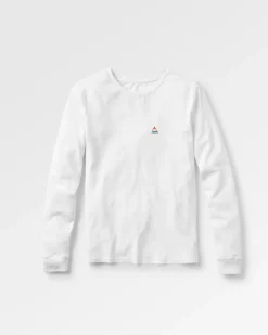 Classic Recycled Cotton Long Sleeve T-Shirt - White