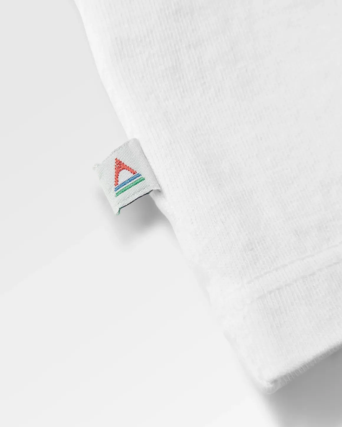 Classic Recycled Cotton Long Sleeve T-Shirt - White