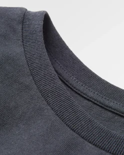 Classic Recycled Cotton Long Sleeve T-Shirt - Black