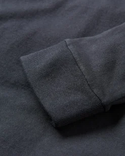 Classic Recycled Cotton Long Sleeve T-Shirt - Black