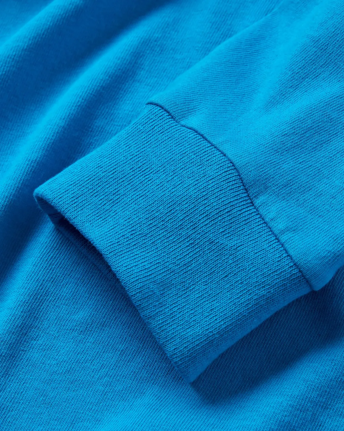 Classic Recycled Cotton Long Sleeve T-Shirt - Bluejay