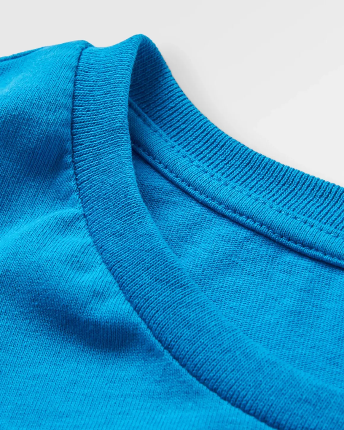 Classic Recycled Cotton Long Sleeve T-Shirt - Bluejay