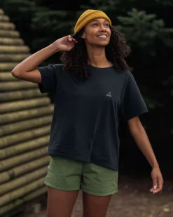 Classic Recycled Cotton T-Shirt - Black