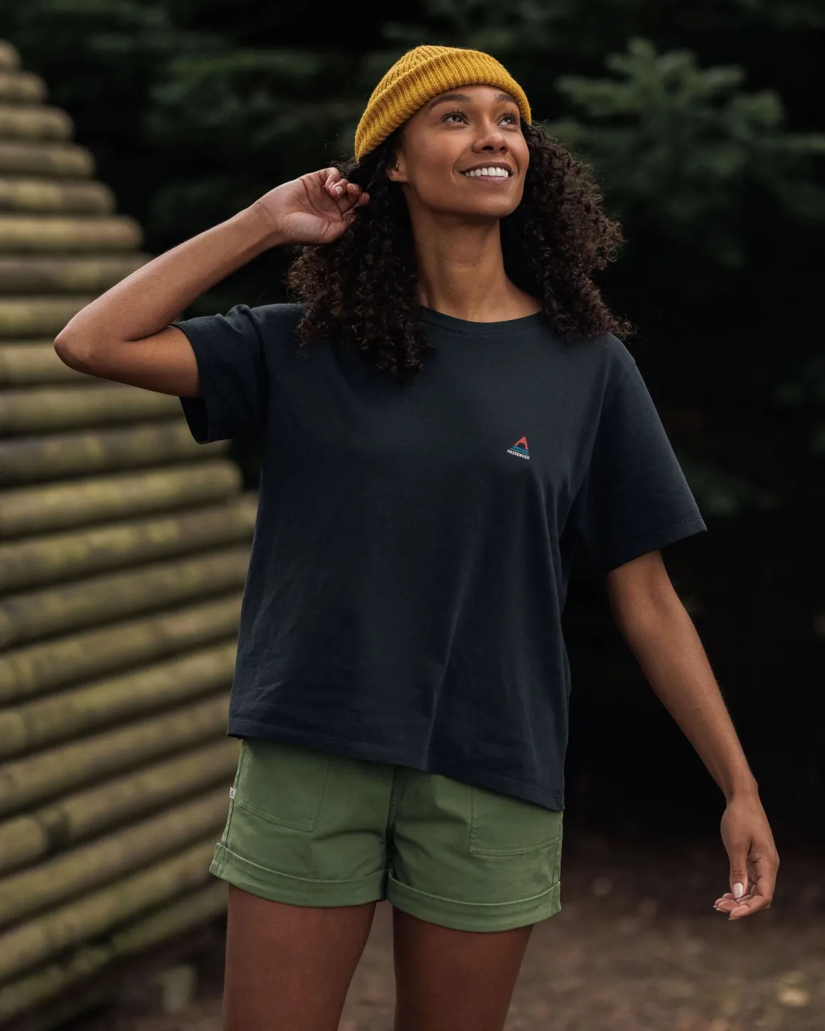 Classic Recycled Cotton T-Shirt - Black