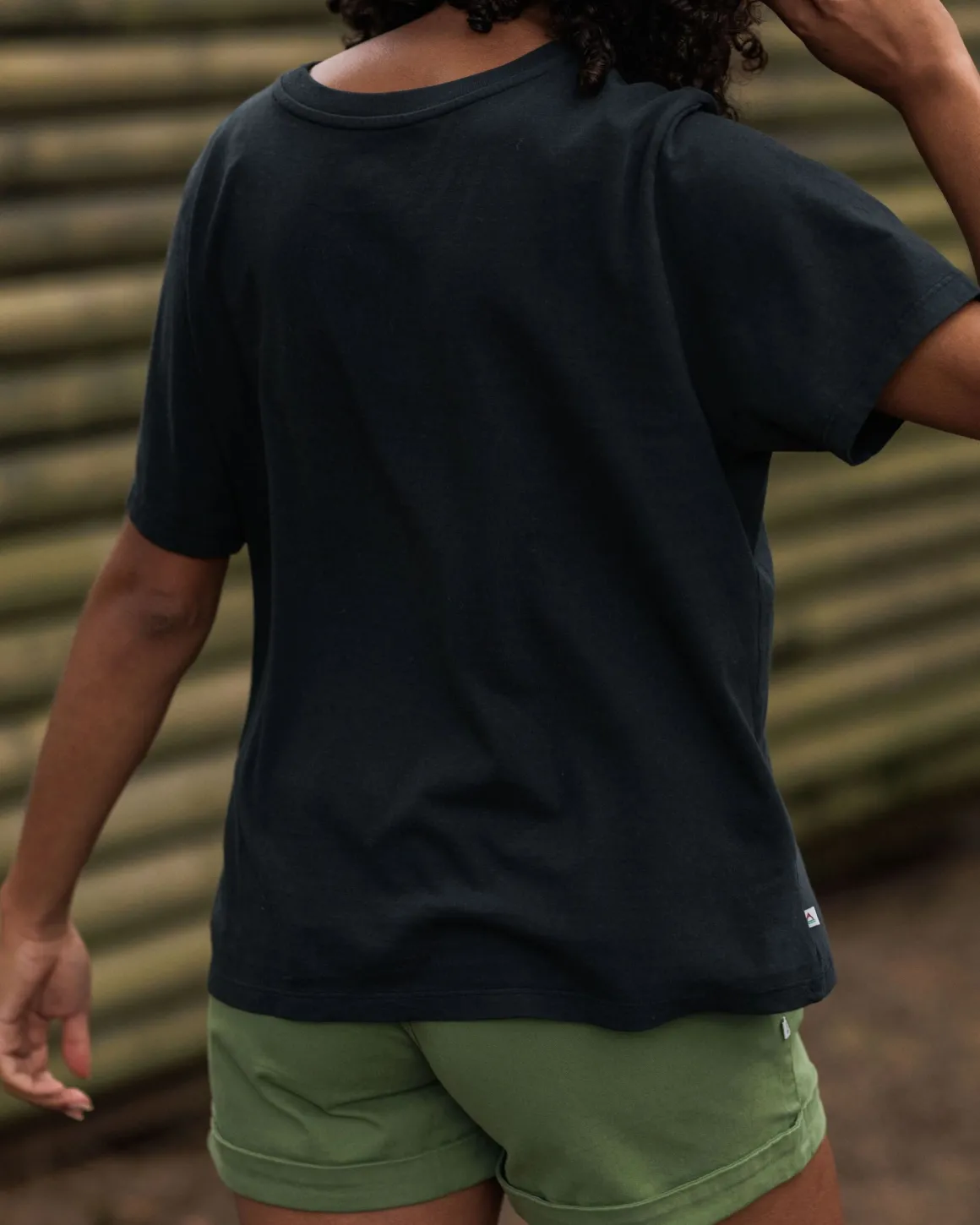 Classic Recycled Cotton T-Shirt - Black