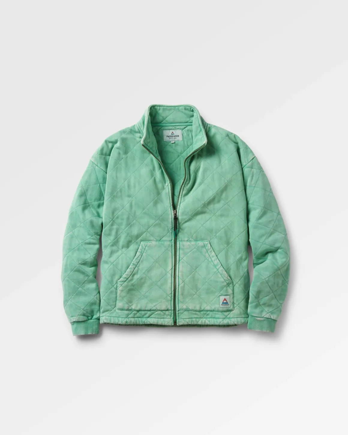 Clementine Quilted Full Zip - Green Spruce