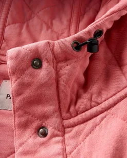 Clementine Recycled Quilted Vest - Shell Pink