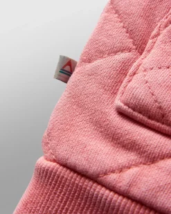 Clementine Recycled Quilted Vest - Shell Pink