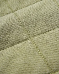 Clementine Recycled Quilted Vest - Khaki