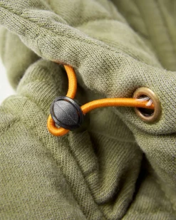 Clementine Recycled Quilted Vest - Khaki