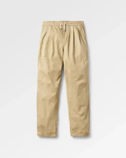 Compass Elasticated Waist Pant - Biscuit