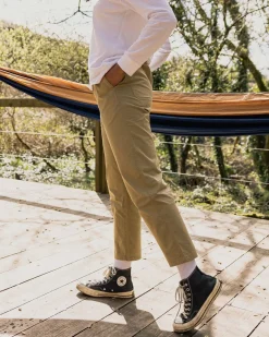 Compass Elasticated Waist Pant - Biscuit